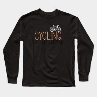 funny  mountain bike Long Sleeve T-Shirt